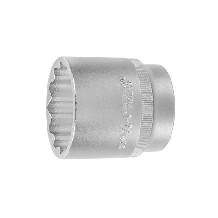 Holex 1/2 inch Drive Socket, 12 pt, 1-7/16 inch, 642122 1.7/16 642122 1.7/16